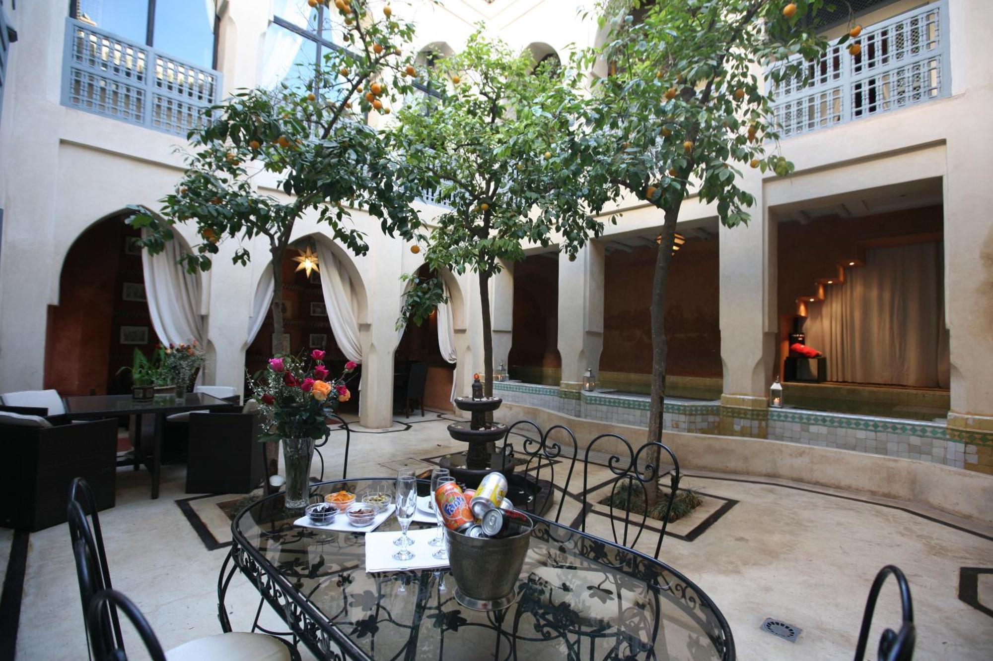 Riad Et Spa Misria Les Orangers Marrakesh Exteriör bild
